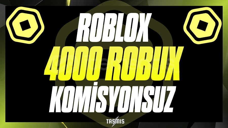 4000 Robux - Komisyonsuz 4000 Robux - Komisyonsuz