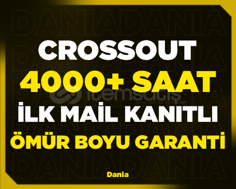⭐4000+ SAAT CROSSOUT⭐İLK MAİL ⭐4000+ SAAT CROSSOUT⭐İLK MAİL