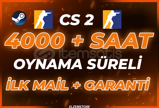⭐4000+ SAAT CS2 STEAM HESAP⭐ +İLK MAİL❤️ ⭐4000+ SAAT CS2 STEAM HESAP⭐ +İLK MAİL❤️