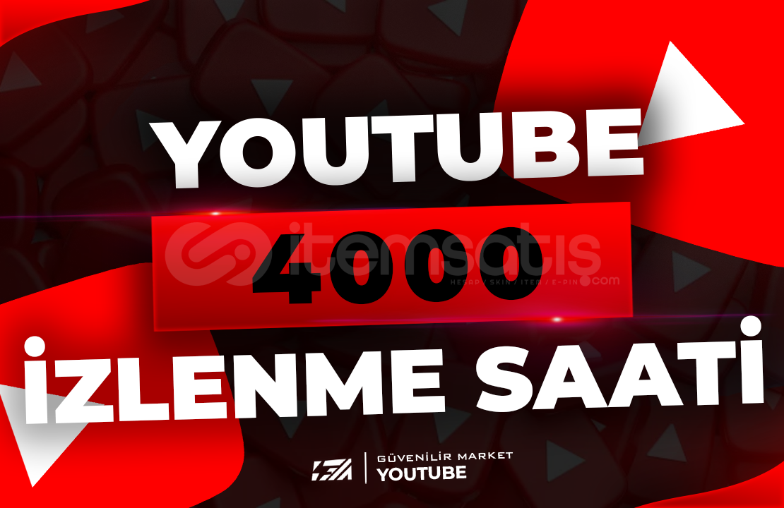 ⭐ 4000 Saat İzlenme - 60 Dakika Video⭐  ⭐ 4000 Saat İzlenme - 60 Dakika Video⭐