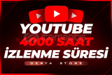 4000 Saat İzlenme - 60 Dakika Video