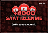 +4000 Saat İzlenme - garantili - en iyisi