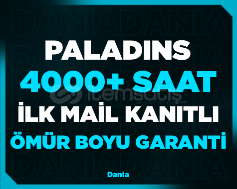 ⭐4000+ SAAT PALADINS⭐İLK MAİL ⭐4000+ SAAT PALADINS⭐İLK MAİL