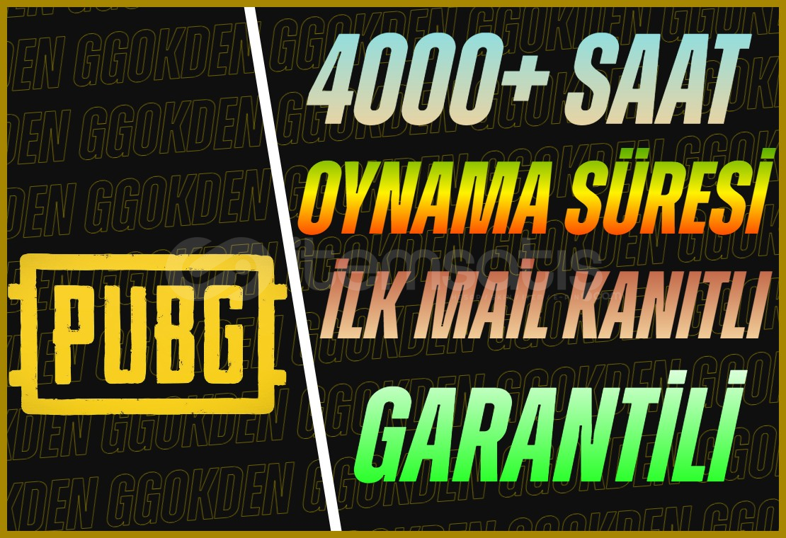 ⭐️4000+ SAAT PUBG STEAM HESABI⭐️+İLK MAİL ⭐️4000+ SAAT PUBG STEAM HESABI⭐️+İLK MAİL