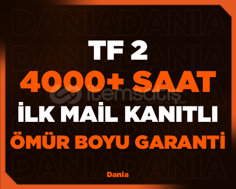 ⭐4000+ SAAT TF2⭐İLK MAİL ⭐4000+ SAAT TF2⭐İLK MAİL