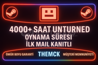 ⭐️4000+ SAAT UNTURNED❤️+İLK MAİL❤️