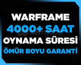 ☢️4000+ SAAT WARFRAME STEAM☢️GARANTİ