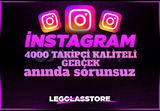 4000 TAKİPÇİ⭐INSTAGRAM ANINDA/GÖNDERİM