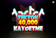 40000 | [GARANTİLİ] TİKTOK GERÇEK KAYDETME⭐