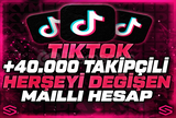 ⭐[40.000 GERÇEK TAKİPÇİLİ] + MAİL TESLİM HESAP⭐