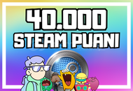 ⭐️ 40.000 STEAM PUANI + GARANTİ ⭐️ ⭐️ 40.000 STEAM PUANI + GARANTİ ⭐️