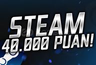 ✉️ 40.000 STEAM PUANI | ANINDA TESLİM! ✉️