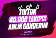 ⭐40.000 Takipçi TikTok – 30 Gün Garantili⭐