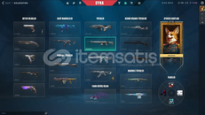 40.000 TL'LİK✨6 Vandal 4 Bıçak 73 Skin