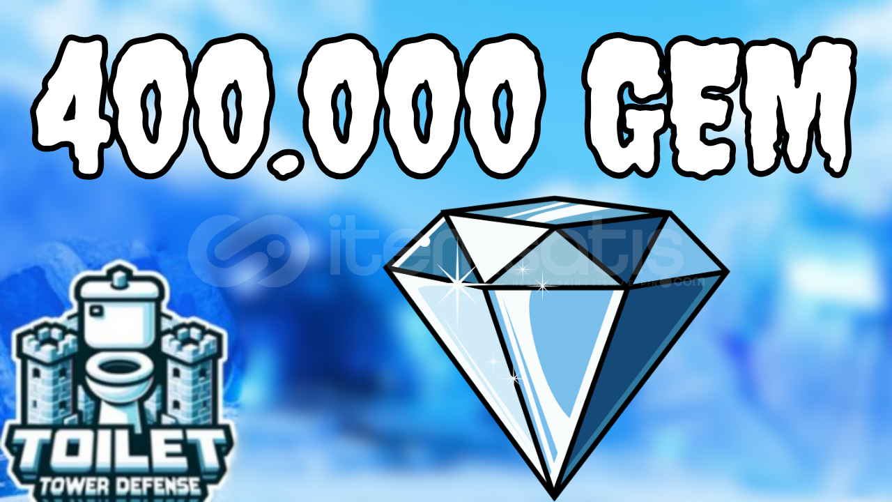 ☘️ 400.000 GEMS -Toilet Tower Defense (TTD)☘️ ☘️ 400.000 GEMS -Toilet Tower Defense (TTD)☘️