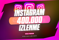 ⭐400.000 İnstagram İzlenme - 1 Ay (GARANTİ)⭐