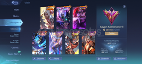 405 SKİNLİ DOLU SAYGİN 2 MUHTEŞEM HESAPP!!!!