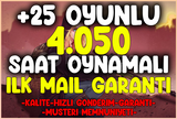 ❤️4.050 SAAT STEAM + 25 Oyun⭐Her Şey Değişir