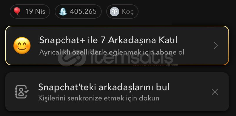 ⚡️ 405K Snap Puanlı Temiz Snapchat Hesabı ⚡️ ⚡️ 405K Snap Puanlı Temiz Snapchat Hesabı ⚡️
