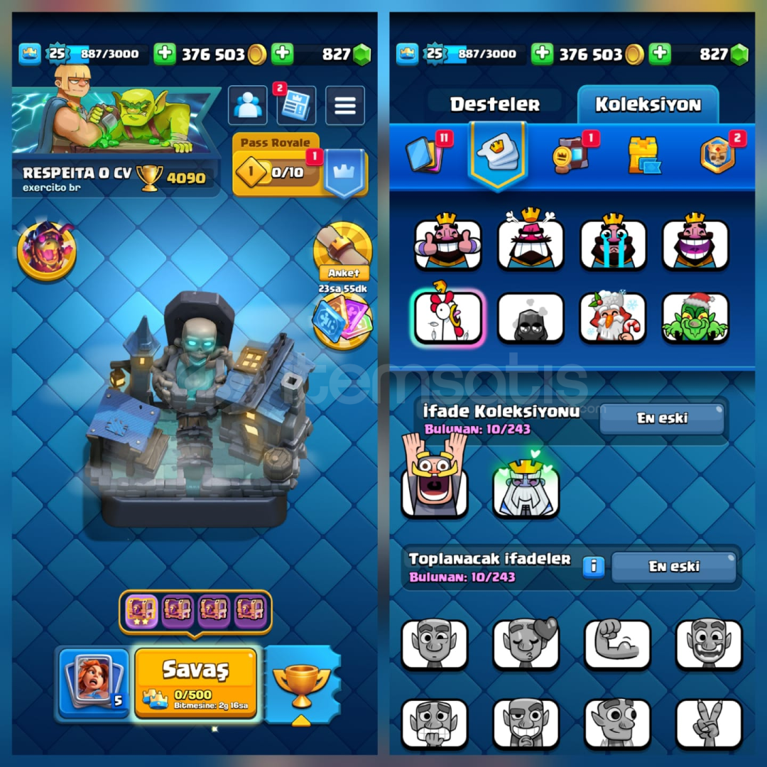 4090Kupa 79Kart 10İfade 2Kule 827Elmas 4090Kupa 79Kart 10İfade 2Kule 827Elmas