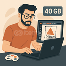 ⚡40GB GRAFİK TASARİM ARSİVİ✨