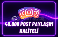 ⭐40K Post Paylaşım - Kaliteli⭐
