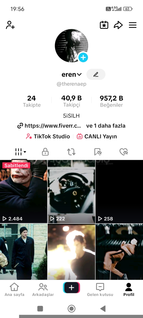 40K Takipci editor hesabi acil satilik 40K Takipci editor hesabi acil satilik