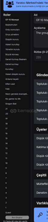 40x Rolü Askeri Grup