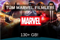 41 MARVEL Filmi Dev Arşiv | 120GB+