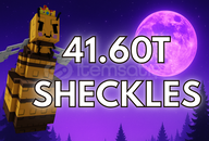 ☘️ 41.6T SHECKLES COİN | Grow A Garden