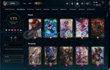 418 seviye 173 skin mainlemelik hesap