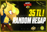 35TL ⭐ÇOK İYİ⭐ BRAWL STARS RANDOM HESAP