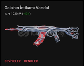 ⚡%42 GAİA VANDAL %34 ASİL BALTA⚡