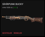 ⭐%42 SIHIRPUNK BUCKY ASİL FRENZY ⭐%42 SIHIRPUNK BUCKY ASİL FRENZY