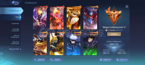 420 KOSTÜM MEGA 5 2 LEGEND 1166.6k KARİZMA 