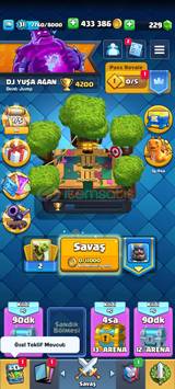 4200 KUPA CLASH ROYALE!!!!