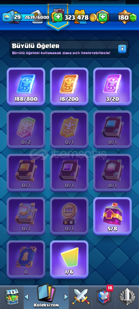 4200 kupalı 29 level cr hesabı pazarlık olur