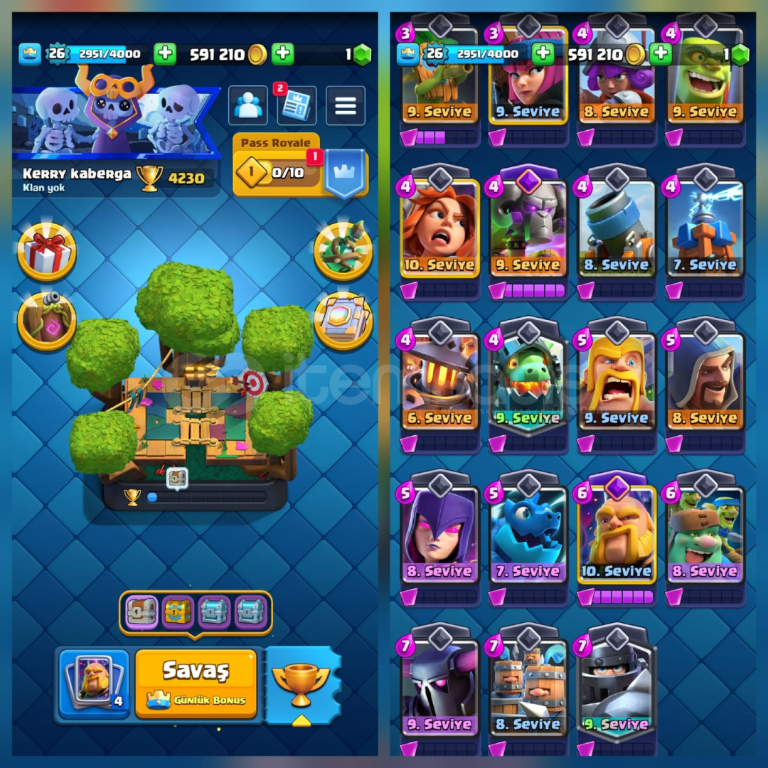 4230Kupa 78Kart 3Evrim 11İfade 1Kule 4230Kupa 78Kart 3Evrim 11İfade 1Kule