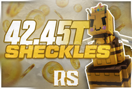 ⭐42.45T Coins Grow A Garden (Sheckles)⭐