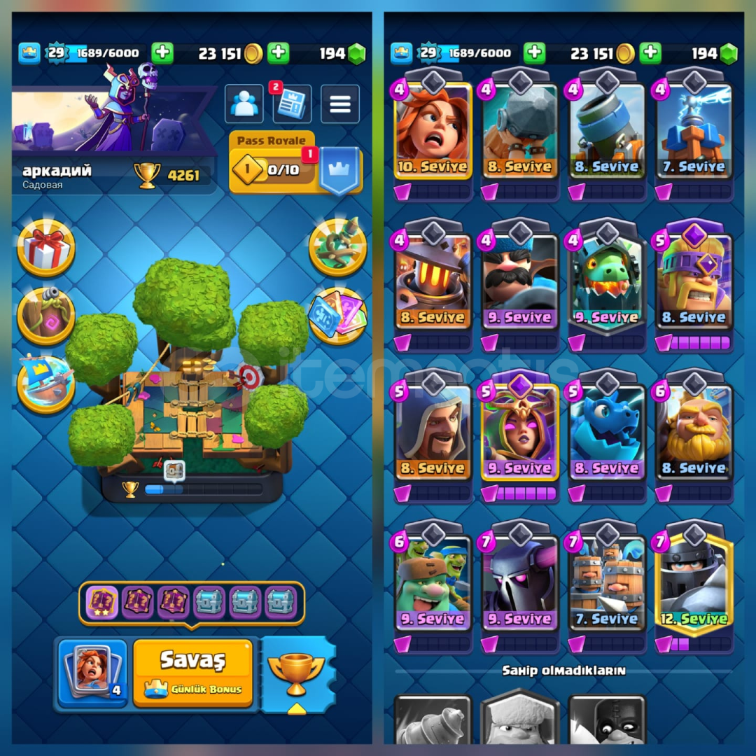 4261Kupa 85Kart 3Evrim 12İfade 3Kule İsimHakkı 4261Kupa 85Kart 3Evrim 12İfade 3Kule İsimHakkı