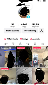 4262 K Full keşfet içerik üretici hesabı