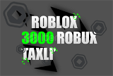 ( 4286 )ROBLOX 3000 ROBUX