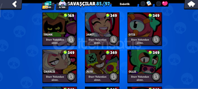 42k 85 karakter 185 kostümlü mükemmel hesap 