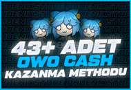 [BİG+]43+ ADET OwO CASH METHODU