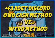 +43 OWO Cash & Nitro Method / Teslimat