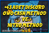 +43 OWO Cash & Nitro Method / Otomatik Teslimat