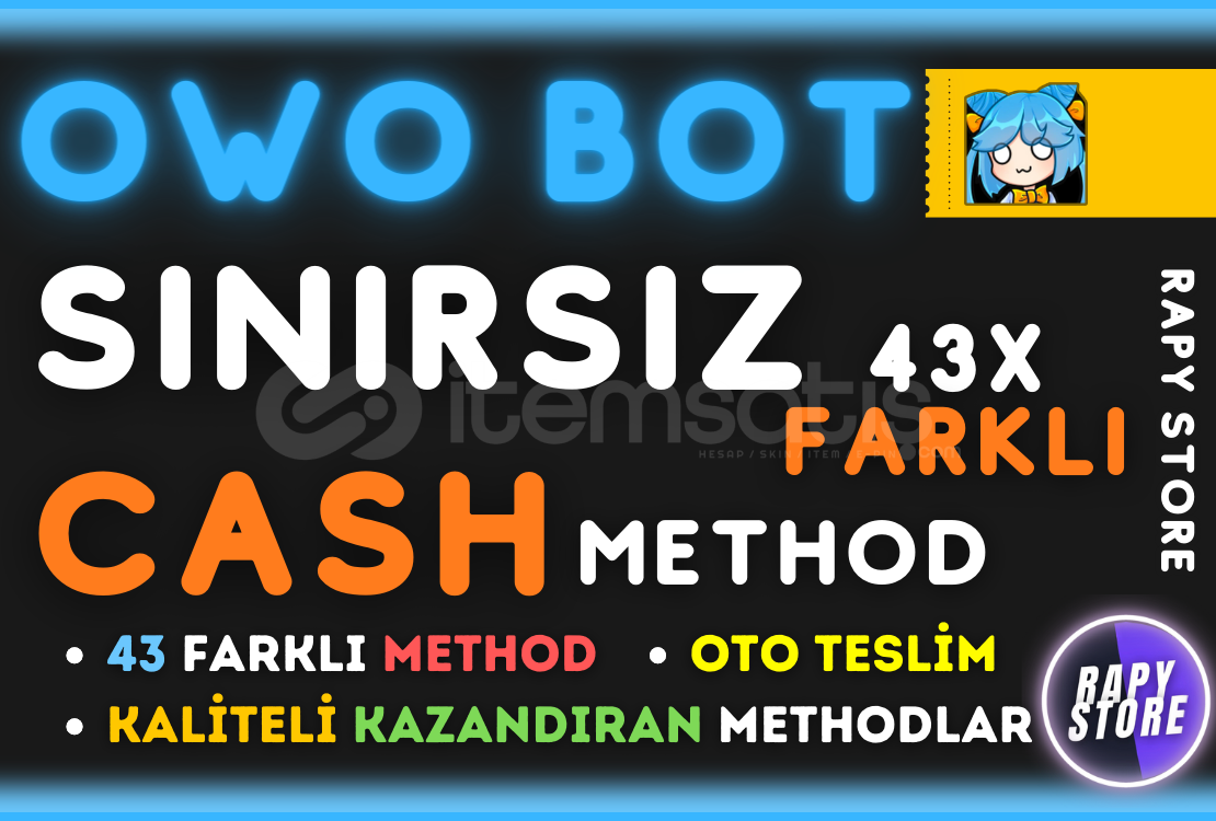 43X FARKLI OWO CASH METHODLARI 43X FARKLI OWO CASH METHODLARI