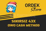 43x OwO Cash Methodu + GARANTİ