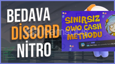 ⭐43x OWO CASH METHODU & NİTRO METHODLARI⭐