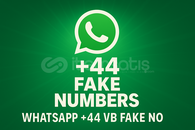 +44 +1 VB WHATSAPP TELEGRAM FAKE NO UCUZ